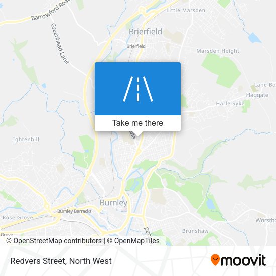 Redvers Street map