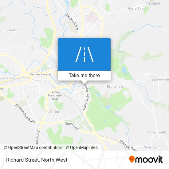 Richard Street map