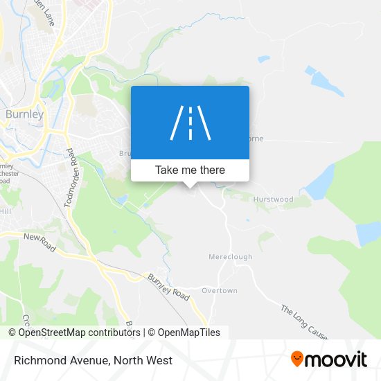 Richmond Avenue map