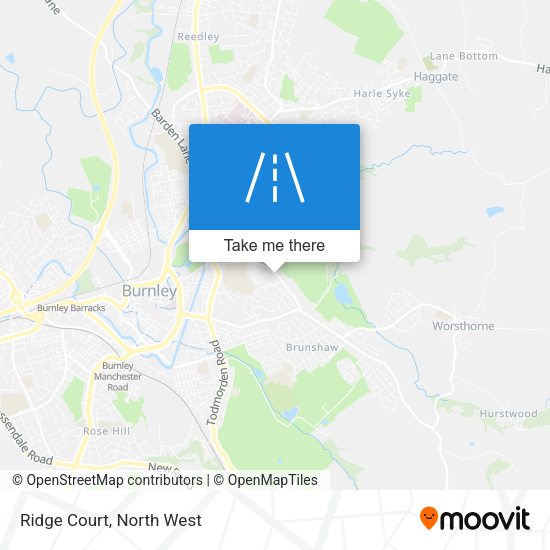 Ridge Court map