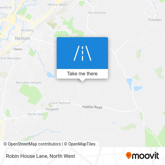 Robin House Lane map