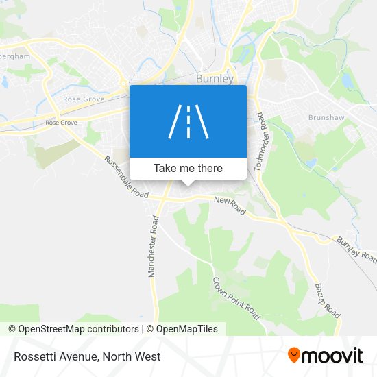 Rossetti Avenue map