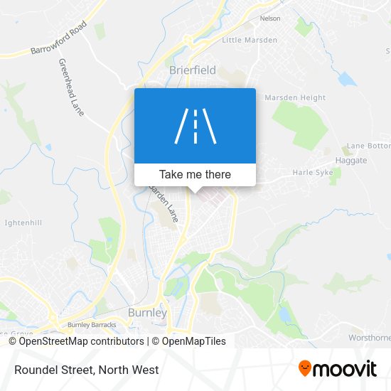 Roundel Street map