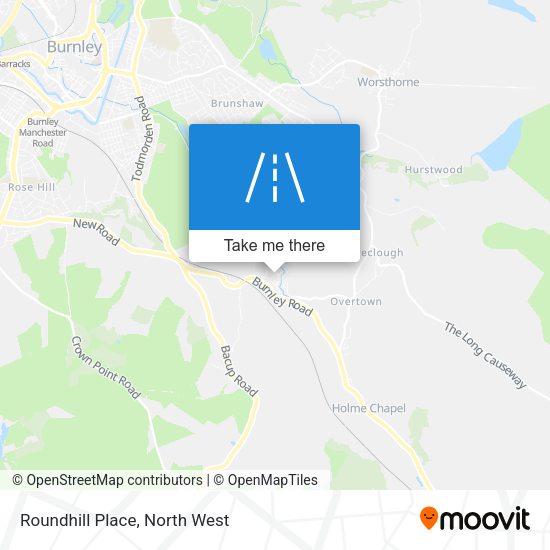Roundhill Place map