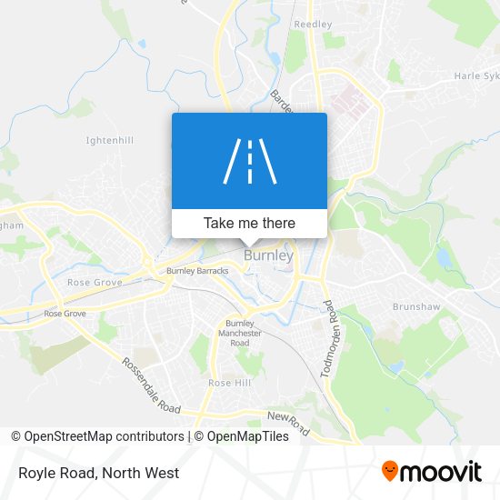 Royle Road map