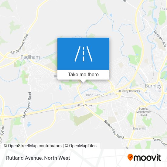 Rutland Avenue map