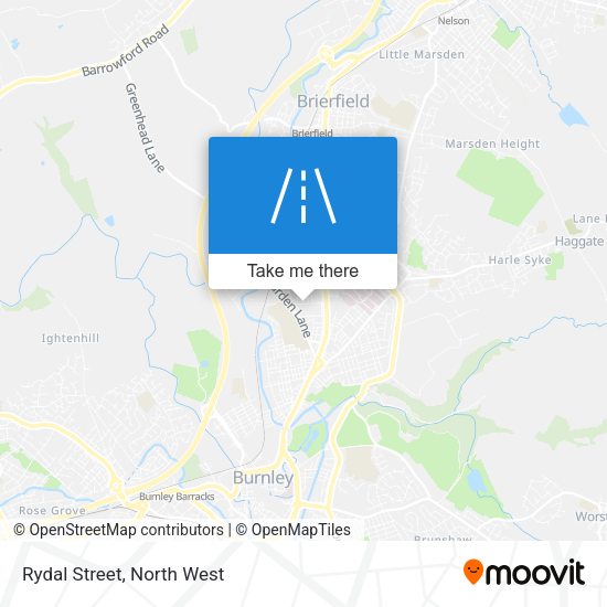 Rydal Street map