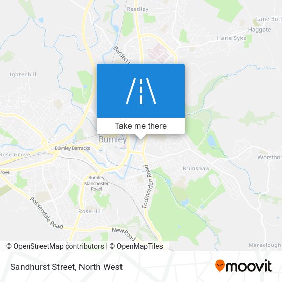 Sandhurst Street map