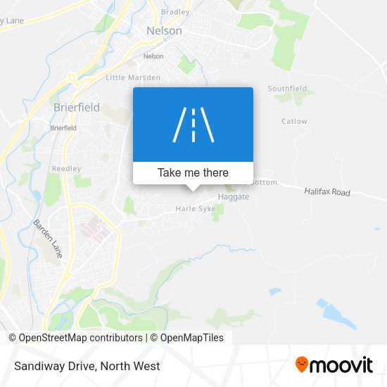 Sandiway Drive map