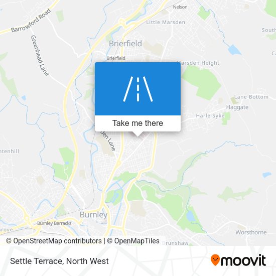 Settle Terrace map