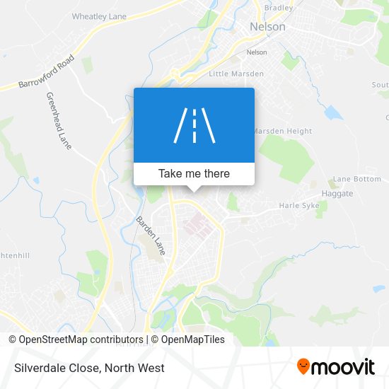 Silverdale Close map