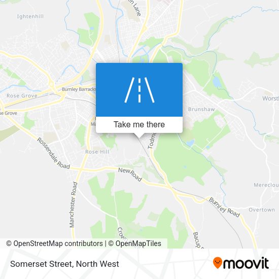 Somerset Street map