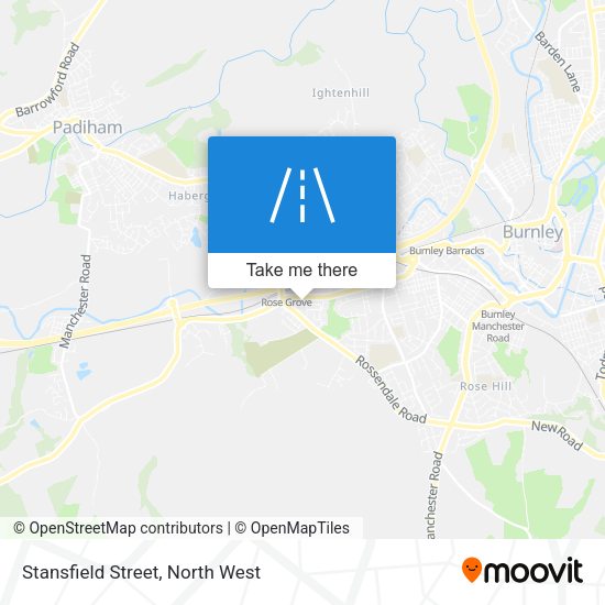 Stansfield Street map