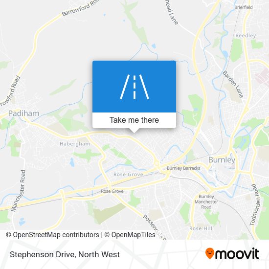 Stephenson Drive map