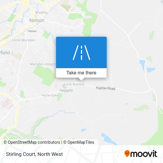 Stirling Court map