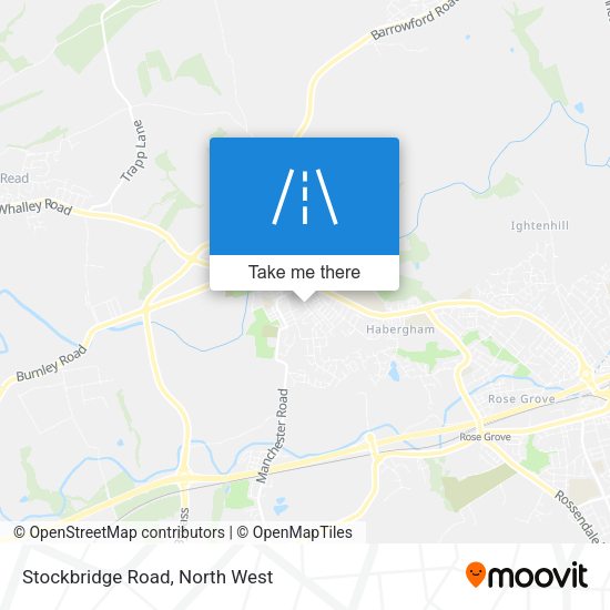 Stockbridge Road map