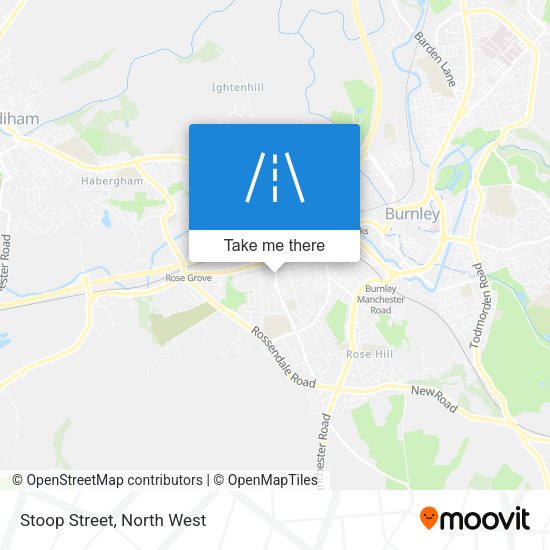 Stoop Street map
