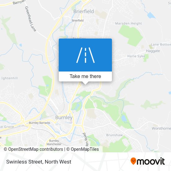 Swinless Street map