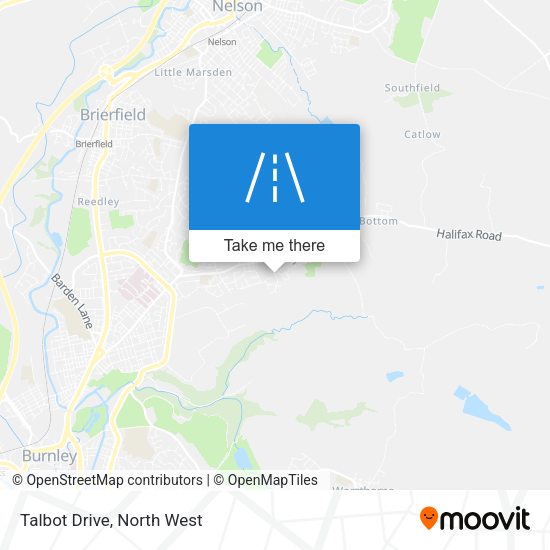 Talbot Drive map