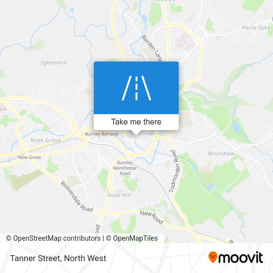 Tanner Street map
