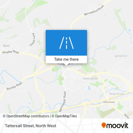 Tattersall Street map