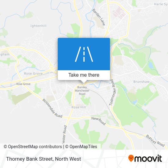 Thorney Bank Street map