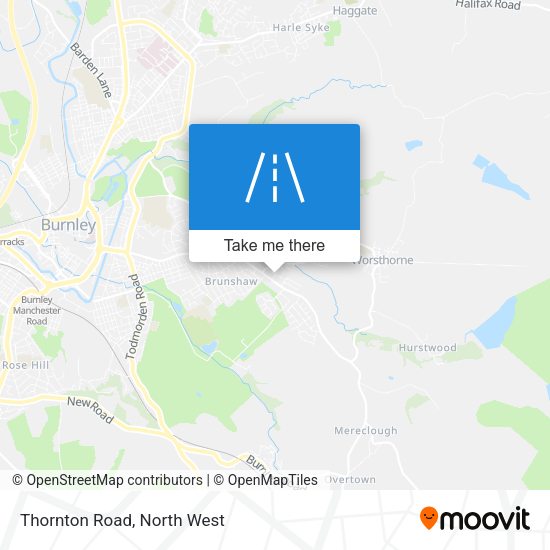 Thornton Road map