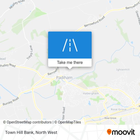 Town Hill Bank map