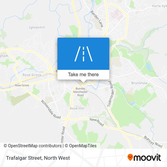 Trafalgar Street map