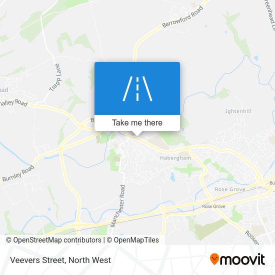 Veevers Street map