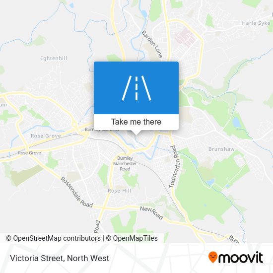 Victoria Street map