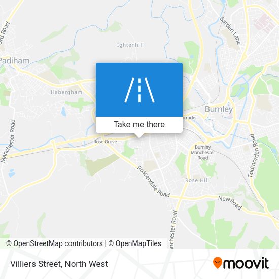 Villiers Street map