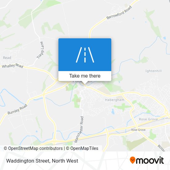 Waddington Street map