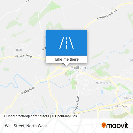 Well Street map