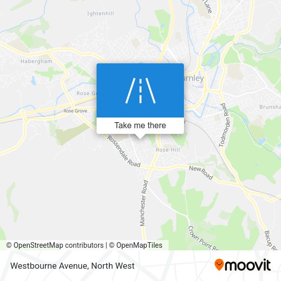 Westbourne Avenue map