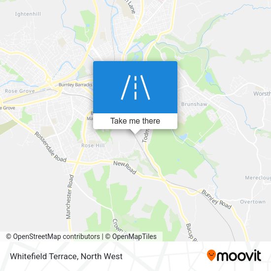 Whitefield Terrace map