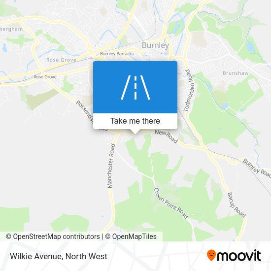 Wilkie Avenue map
