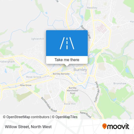 Willow Street map