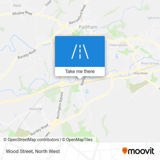 Wood Street map