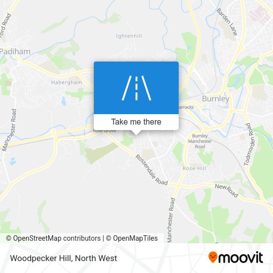 Woodpecker Hill map
