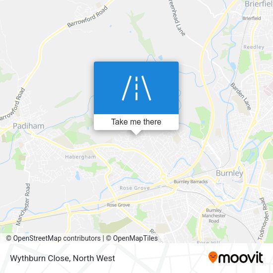 Wythburn Close map