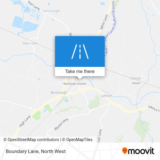 Boundary Lane map