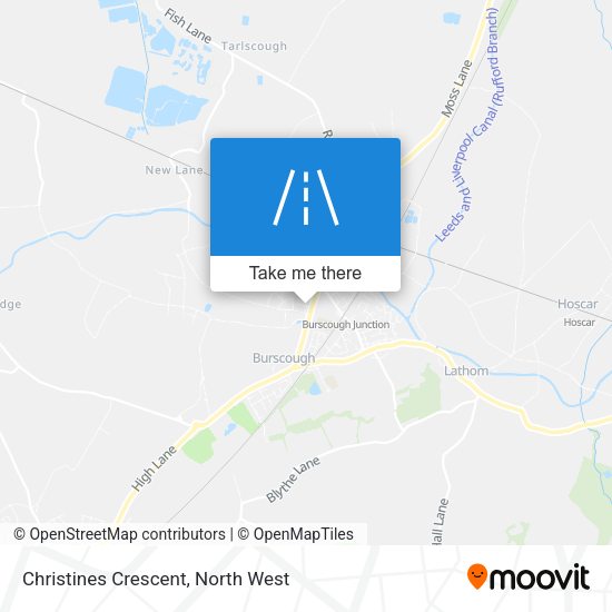 Christines Crescent map
