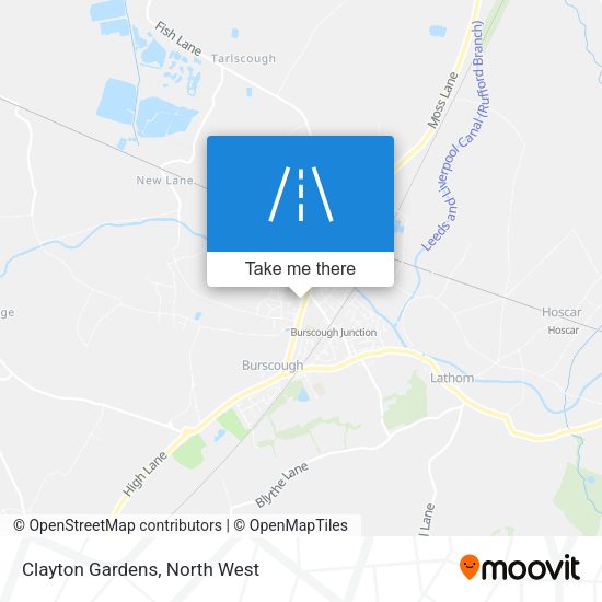 Clayton Gardens map
