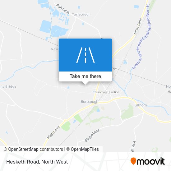 Hesketh Road map