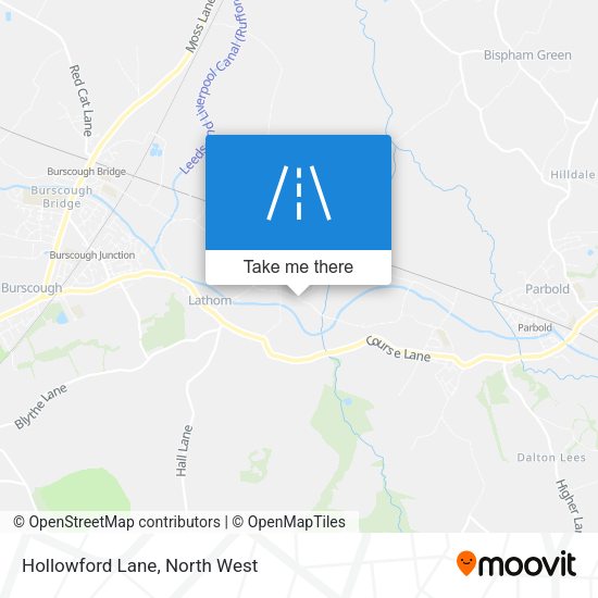 Hollowford Lane map