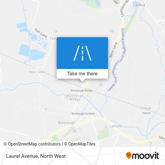 Laurel Avenue map