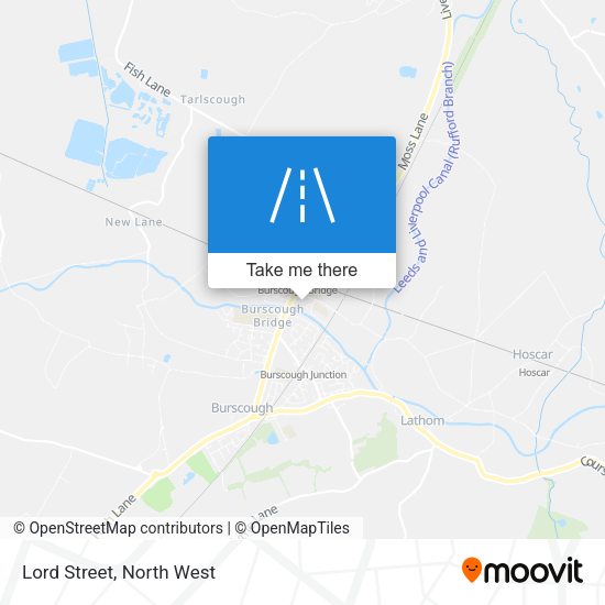 Lord Street map