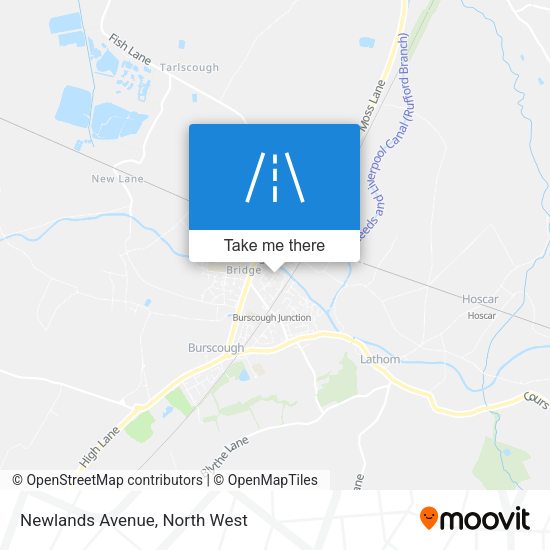 Newlands Avenue map