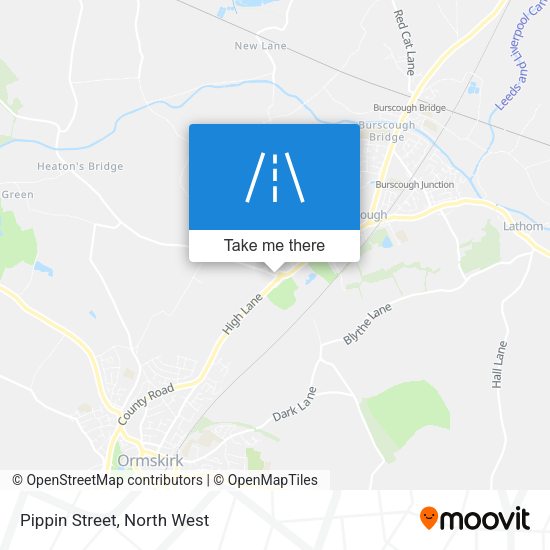 Pippin Street map